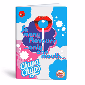 Füzet vonalas LIPAMILL A/4 40 lapos Chupa Chups