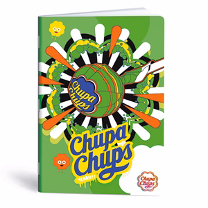 Füzet vonalas LIPAMILL A/4 40 lapos Chupa Chups