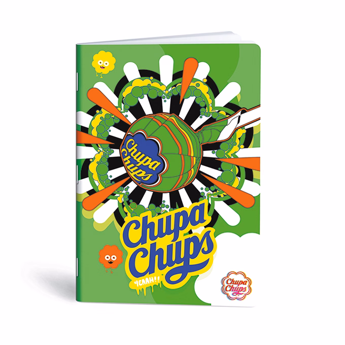 Füzet vonalas LIPAMILL A/4 40 lapos Chupa Chups
