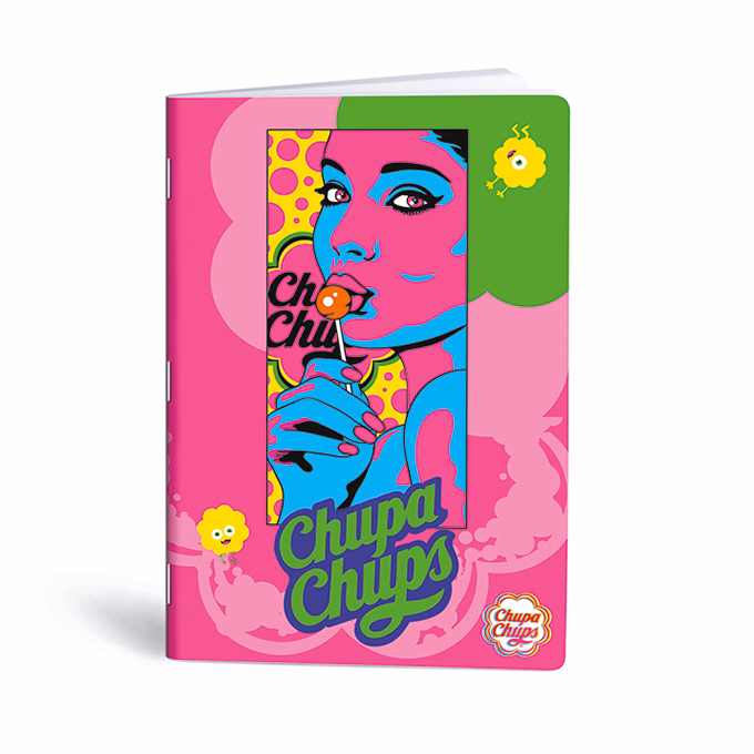 Füzet vonalas LIPAMILL A/4 40 lapos Chupa Chups