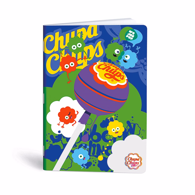 Füzet vonalas LIPAMILL A/4 40 lapos Chupa Chups