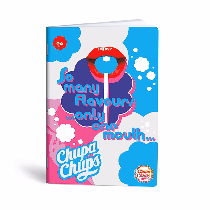 Füzet vonalas LIPAMILL A/4 40 lapos Chupa Chups