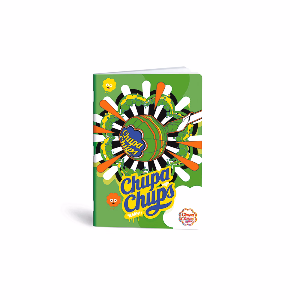 Füzet vonalas LIPAMILL A/4 40 lapos Chupa Chups