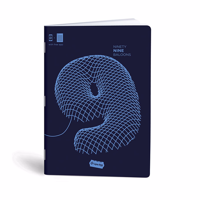 Füzet vonalas LIPAMILL A/4 40 lapos Numbers