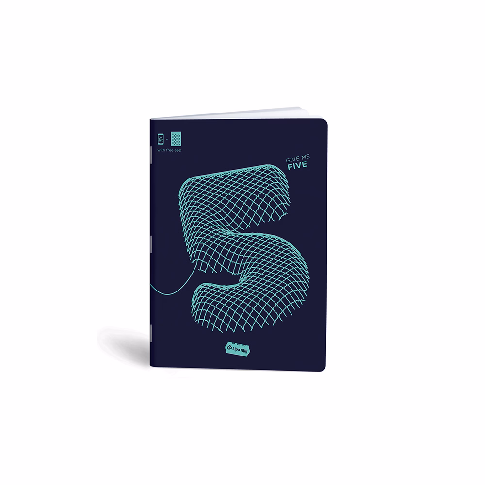 Füzet vonalas LIPAMILL A/4 40 lapos Numbers