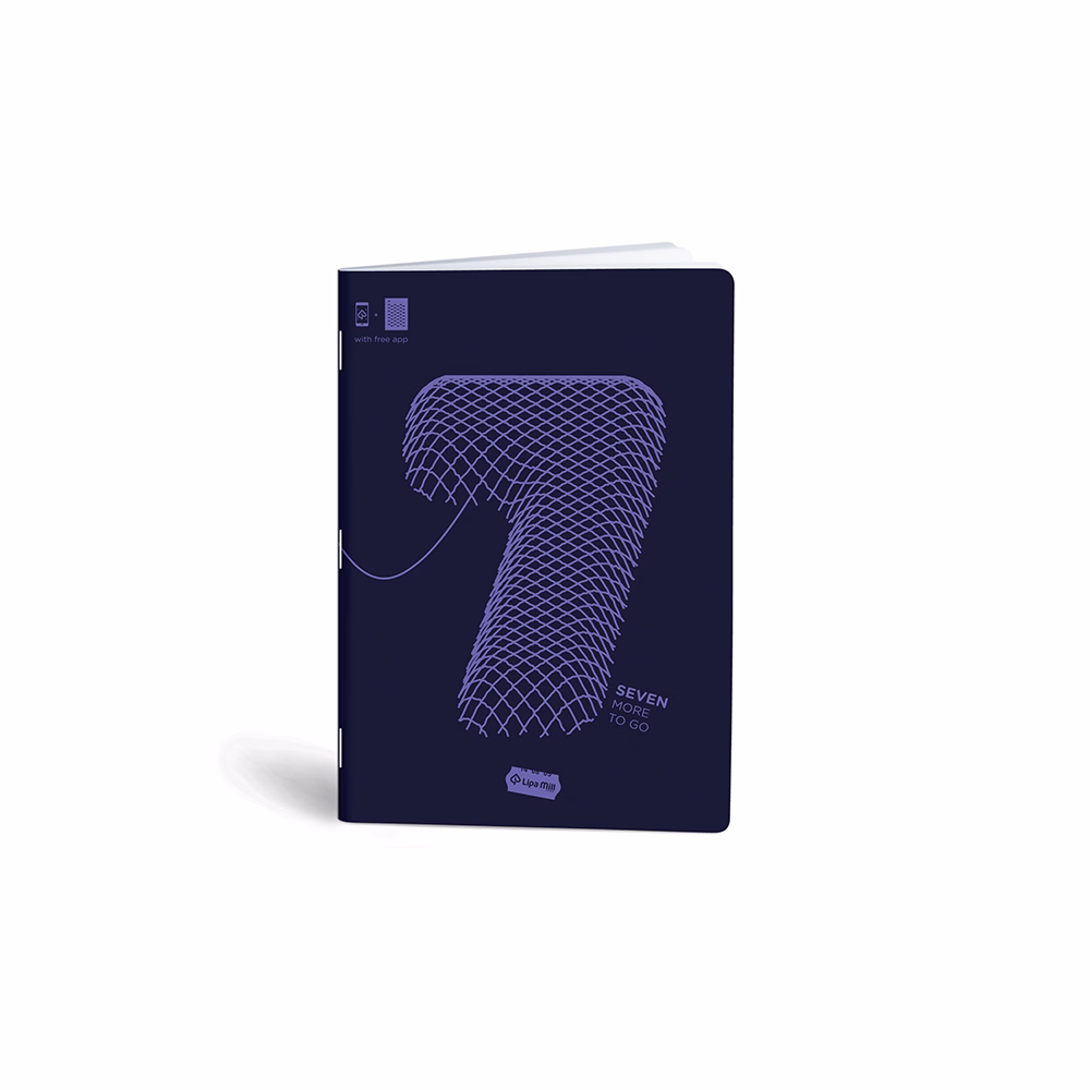 Füzet vonalas LIPAMILL A/4 40 lapos Numbers