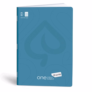 Füzet vonalas LIPAMILL A/4 40 lapos One colour