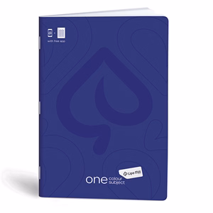 Füzet vonalas LIPAMILL A/4 40 lapos One colour