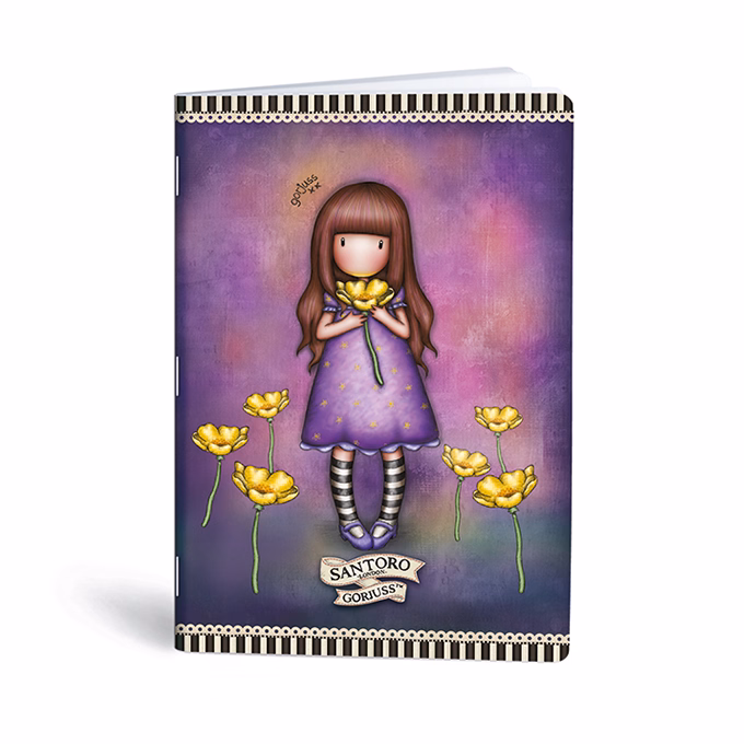 Füzet vonalas LIPAMILL A/5 40 lapos Santoro