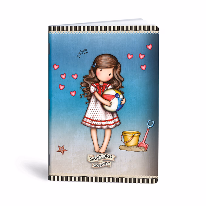 Füzet vonalas LIPAMILL A/5 40 lapos Santoro