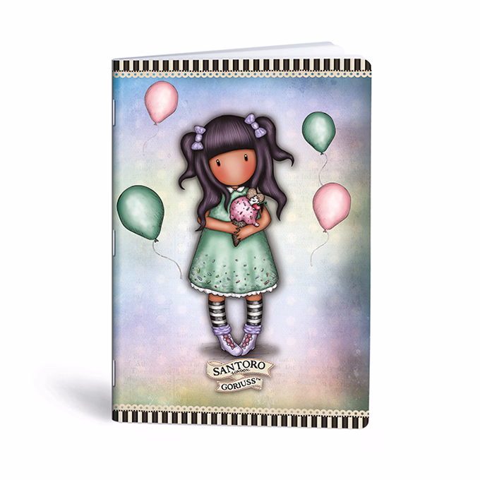 Füzet vonalas LIPAMILL A/5 40 lapos Santoro