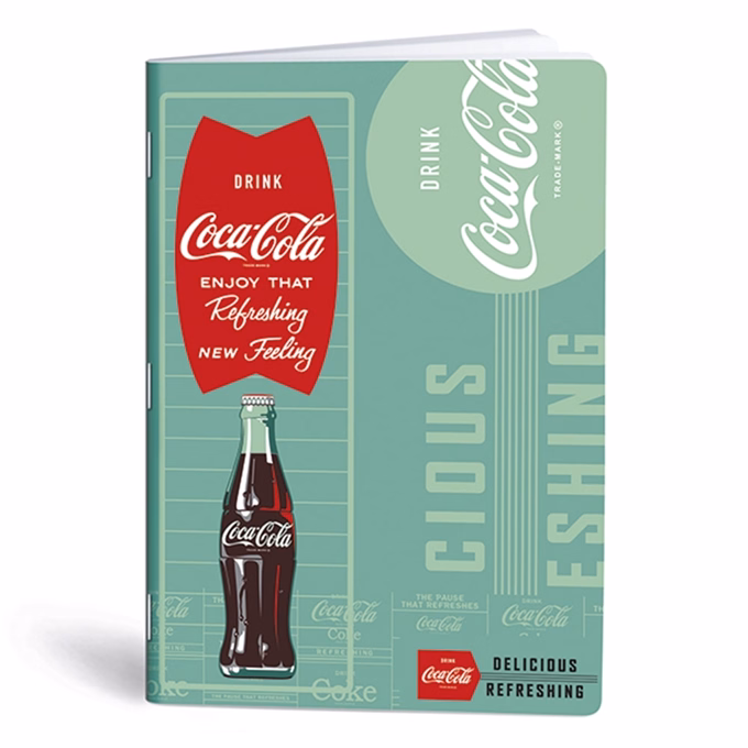 Füzet vonalas LIPAMILL A/4 40 lapos Coca-Cola