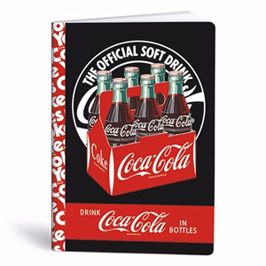 Füzet vonalas LIPAMILL A/4 40 lapos Coca-Cola