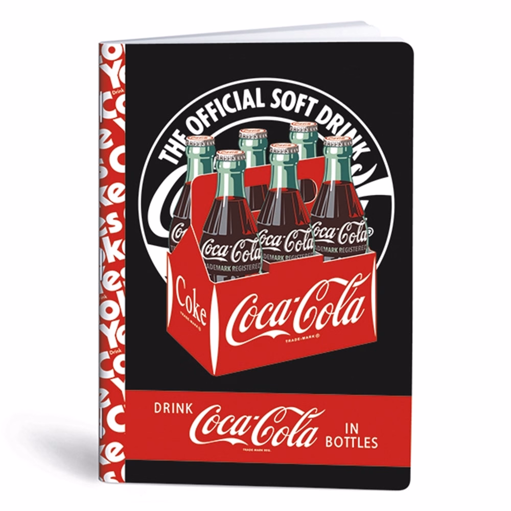 Füzet vonalas LIPAMILL A/4 40 lapos Coca-Cola