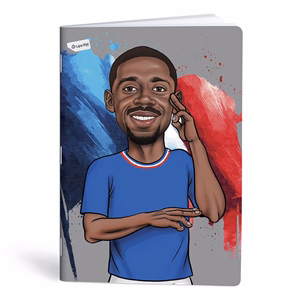 Füzet vonalas LIPAMILL A/4 40 lapos Football icons