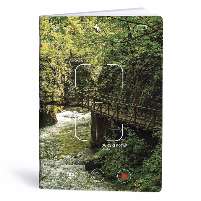 Füzet vonalas LIPAMILL A/4 40 lapos Postcard