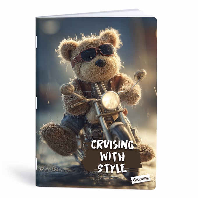 Füzet vonalas LIPAMILL A/4 40 lapos Teddy Bear
