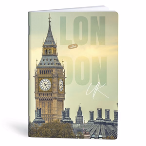 Füzet vonalas LIPAMILL A/4 40 lapos Travel