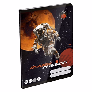 Füzet vonalas LIZZYSULI A/5 32 lapos 16-32 2.osztályos Mars Mission