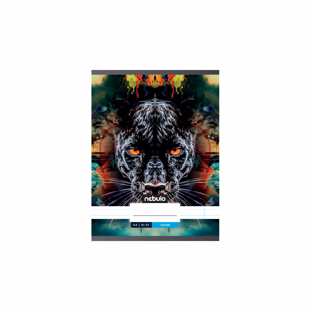 Füzet vonalas NEBULO A/4 32 lapos 81-32 Xtreme 12 darabos