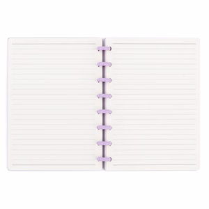 Spirálfüzet vonalas OXY lego design A/5 80 lapos lila