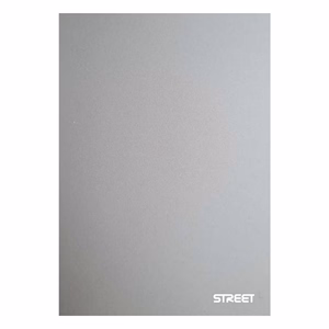 Füzet vonalas STREET A/4 42 lapos Metalic margóval