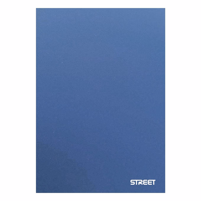 Füzet vonalas STREET A/4 42 lapos Metalic margóval