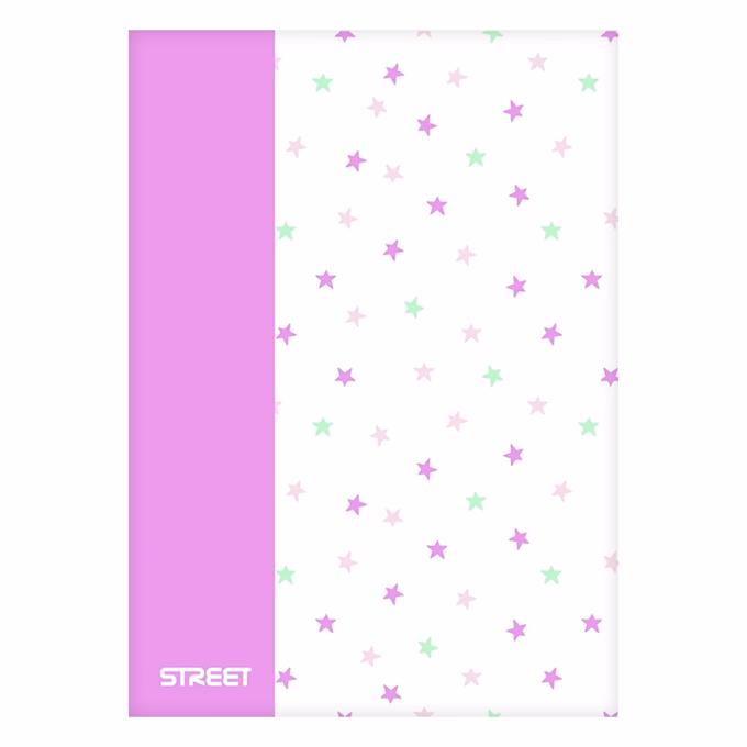 Füzet vonalas STREET A/4 42 lapos PP Blossom margóval