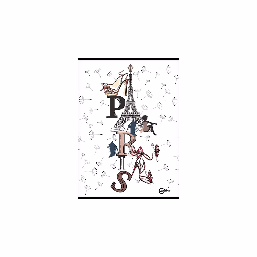 Füzet vonalas STREET A/4 52 lapos S-Line1