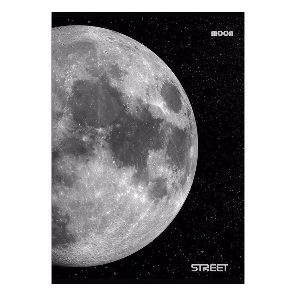 Füzet vonalas STREET A/4 54 lapos Planets margóval