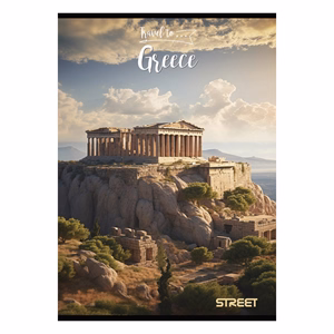 Füzet vonalas STREET A/4 54 lapos Travel