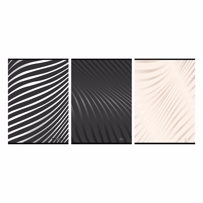 Füzet vonalas STREET A/4 54 lapos Treasure margóval