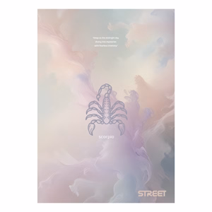 Füzet vonalas STREET A/4 54 lapos Zodiac margóval