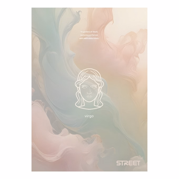 Füzet vonalas STREET A/4 54 lapos Zodiac margóval