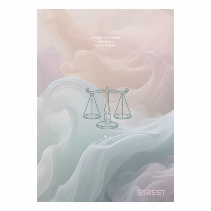 Füzet vonalas STREET A/4 54 lapos Zodiac margóval