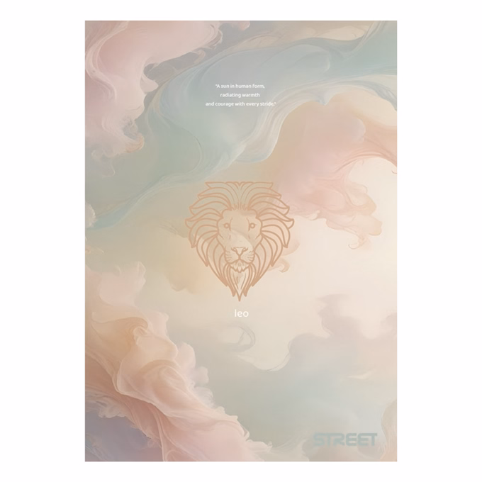 Füzet vonalas STREET A/4 54 lapos Zodiac margóval