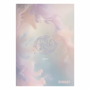 Füzet vonalas STREET A/4 54 lapos Zodiac margóval