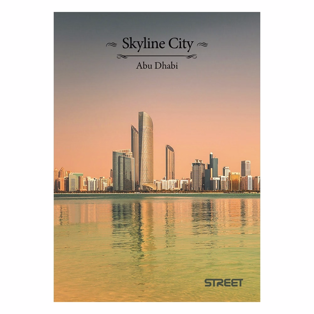 Füzet vonalas STREET A/5 54 lapos Skyline margóval