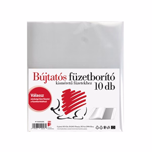 Füzetborító ICO Süni A/5 bújtatós 10 darabos