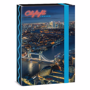 Füzetbox ARS UNA A/4 City light-London