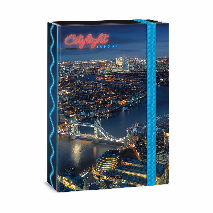 Füzetbox ARS UNA A/4 City light-London