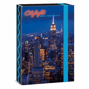 Füzetbox ARS UNA A/4 City light-New York