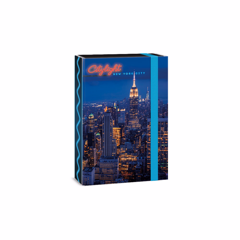 Füzetbox ARS UNA A/4 City light-New York