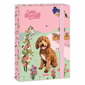 Füzetbox ARS UNA A/4 Cute Animals-Doggie