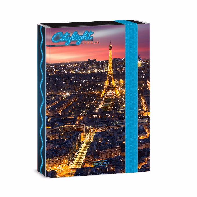 Füzetbox ARS UNA A/5 City light-Paris