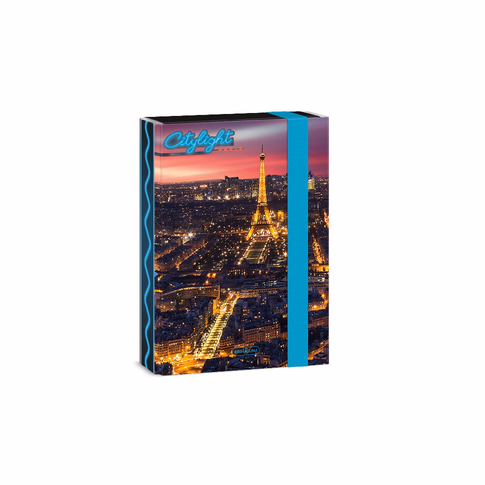 Füzetbox ARS UNA A/5 City light-Paris
