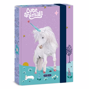Füzetbox ARS UNA A/5 Cute Animals-Unicorn