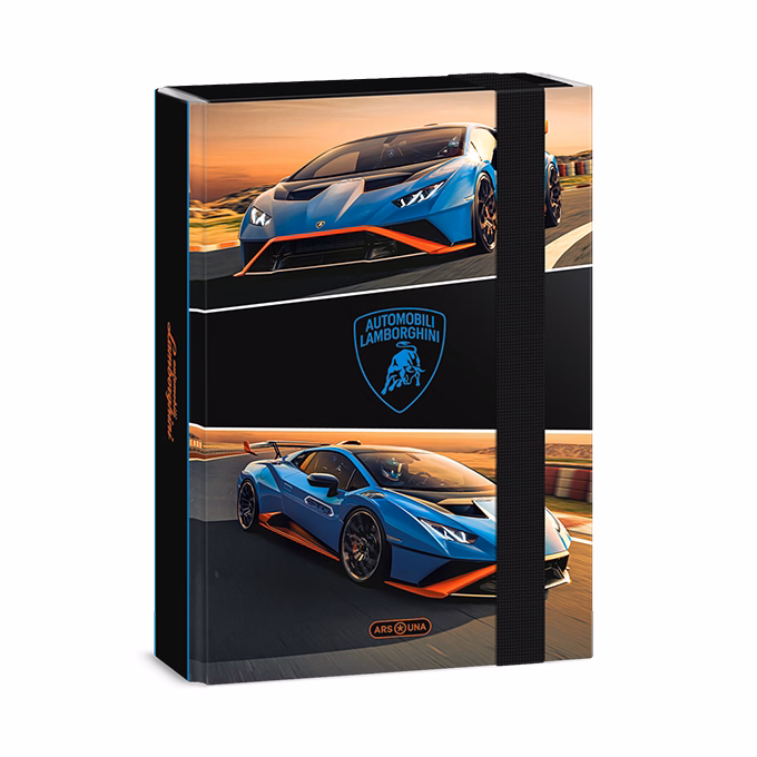 Füzetbox ARS UNA A/5 Lamborghini kék