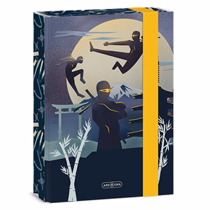 Füzetbox ARS UNA A/5 Ninjas in the Dark