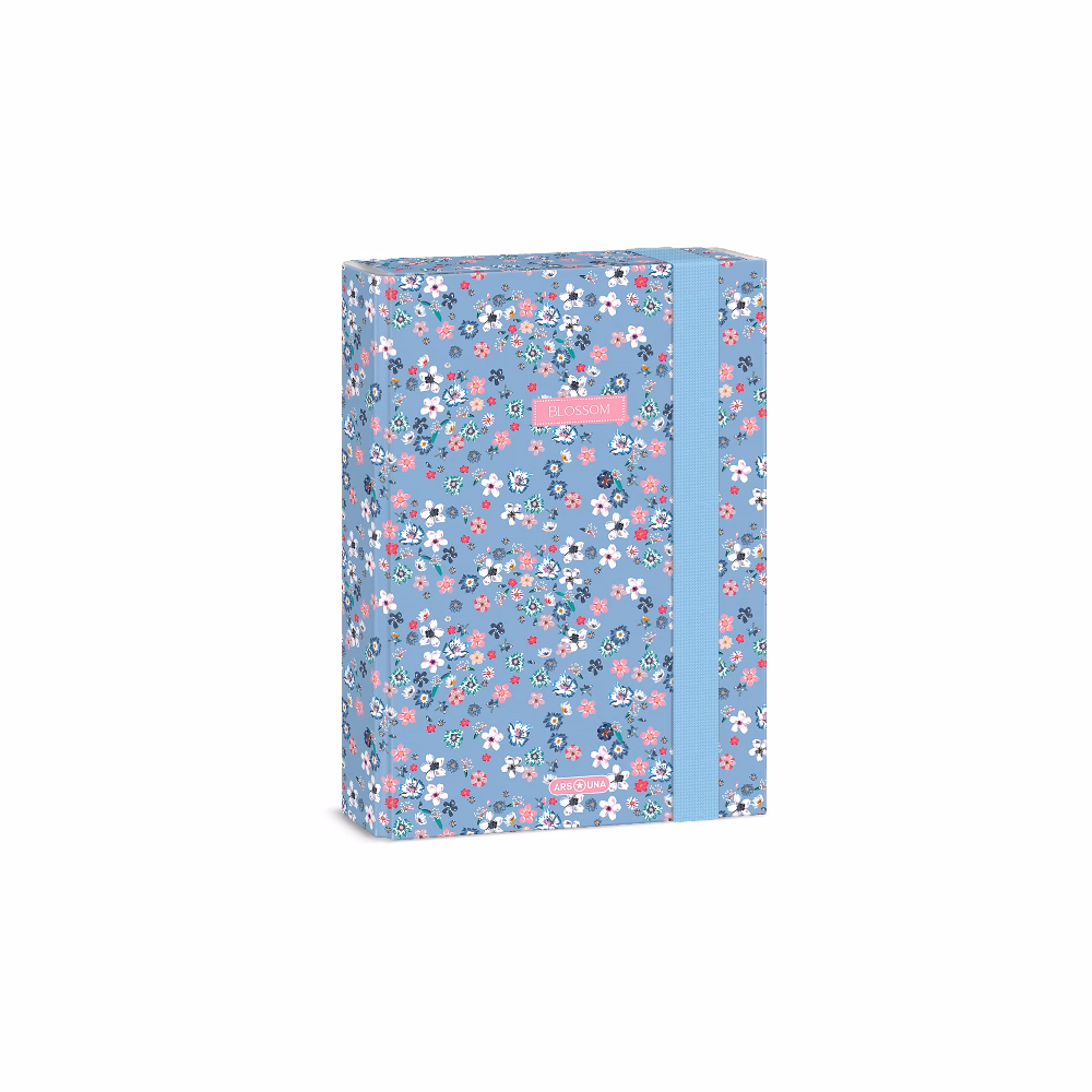 Füzetbox ARS UNA A/5 Pearl Blossom Blue